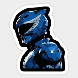 blue power Sticker